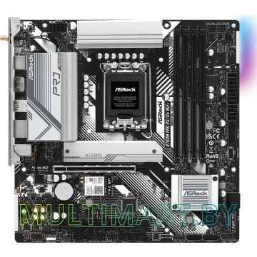 Материнская плата ASRock B760M Pro RS/D4 WiFi